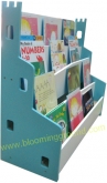 ชั้นหนังสือเด็กรุ่น แคสเซิล สีฟ้า